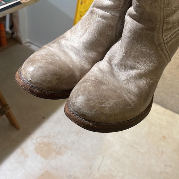 Frye-Jane tall cuff boot tan - Picture 4 of 7